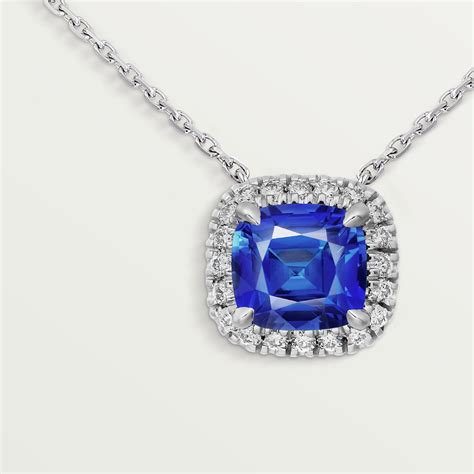 cartier necklace ebay|cartier sapphire and diamond necklace.